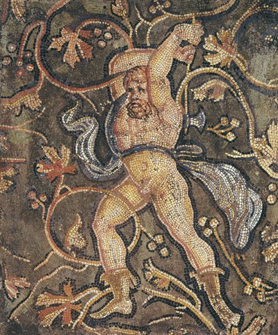 Lycurgus Cutting the Grape Vine, from The Punishment of Lycurgus, 2nd-3rd Century by Roman